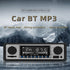 Classic Single Din Car Radio with Car Bluetooth,Car Stereo FM Radio,Hands-Free Calling,USB/SD/AUX Port,Car Mp3 Player,Voice Control,Remote Control,Car Audio System by Dirkoercy