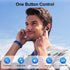 Bluetooth Wireless Headphones with 60hrs Playback, IPX6 Waterproof, Stereo Bass, Earhooks, LED Display