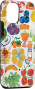 iPhone 13 Vintage Farm Market Fruit Collage Aesthetic Case