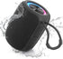 Portable Bluetooth Speaker, BT5.3 Wireless 20W Bass Diaphragms, IPX6 Waterproof, 16H Playtime, Supports FM Mode
