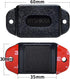 Universal Ham Radio Hanger Holder Mount with Adhesive Back, Pre-Drilled Holes with Self-Tapping Screw for Baofeng