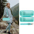 co2CREA Hard Travel Case for JBL Flip 6 FLIP 5 Waterproof Portable Bluetooth Speaker, Teal Case