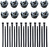 DyaMag Magnetic Cable Zip Mounts Magnetic Cable Holder 22mm Multipurpose Magnet Wire Management