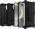 OtterBox S24 Samsung Galaxy Defender Series Case - Black, Rugged & Durable, with Port Protection, Includes Holster Clip