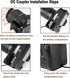 TKDY LP-E10 Dummy Battery ACK-E10 Continuous Power Supply Kit for Canon EOS Rebel T7 T6 T5 T3