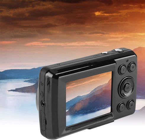 Cocoarm 720p 16mp 2.4 Inches Mini Digital Camera, with LCD Screen, Black, for Boys Girls Teens