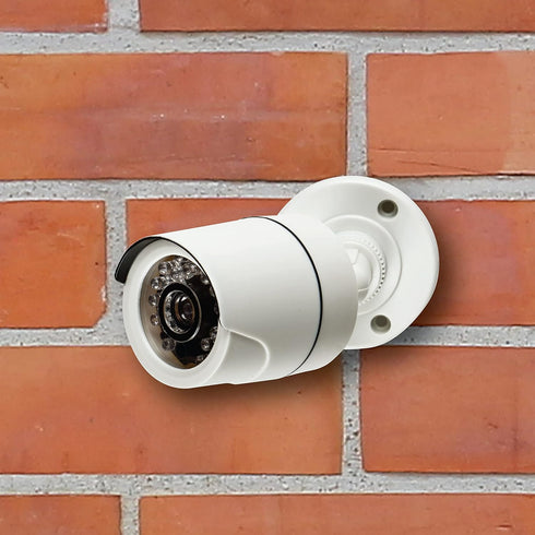 SABRE Fake Security Camera, Weather Resistant, Realistic Design to Deter Intruders, No Wiring Required