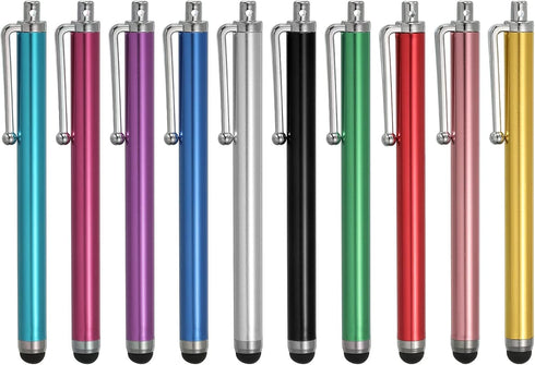 MECCANIXITY 10pcs Universal Capacitive Stylus Pencil, High Sensitivity Precision for Phone Tablet All Touch Screen