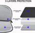 TEDNETGO Laptop Sleeve, 14 inch Case for Apple MacBook Pro 2024, Waterproof Protective Cover for 13.3 14 inch MacBook