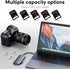 AreTop 2GB, 5 Pack 6 5 Pack 2GB SD Card Class SDHC Memory Card, Full HD Video Secure Digital Cards for Cameras, DSLR