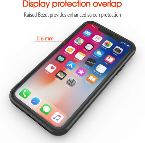 sincetop Shockproof Case for iPhone 12/12Pro (2020) with Quick Mount Adapter for Bike Mount/Car Holder/Armband/Belt Clip