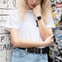 amBand Compatible for Apple Watch Band 45mm 44mm 42mm with Bumper Case, Crystal Cute Women Strap