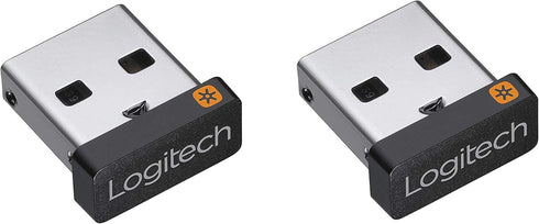 Logitech USB Unifying Receiver - 2 Pack for Personal Computer