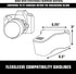 R100 Z30 ZV-E10, USA Gear Camera Sleeve (Medium) for Compact SLRs Compatible with Canon EOS Nikon Sony and more