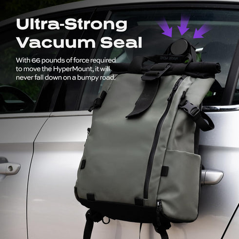 Statik HyperMount Vacuum Phone Mount - Magnetic Phone Holder, Vacuum Seal Car Phone Mount, Use It on Smooth Surfaces