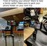 Perilogics Universal in Flight Airplane Phone Holder Mount for Hands Free Viewing with Multi-Directional Rotation