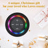 Bluetooth Waterproof Shower Speaker, Portable Wireless Speaker with Suction Cup, Small Speaker with Colorful Lights,