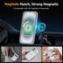 Miracase 17 17 6.3 inch, Magnetic for iPhone Case (Compatible with MagSafe) with Screen Protector Military-Grade