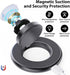5W Fast Wireless Charger for Apple Watch, Aluminum Alloy Portable Magnetic Charging Station with USB-C Cable