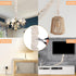 4 6 4 Pcs Fabric Cord Cover Feet and Feet Chain Cable Sleeve Chandelier Lighting Wire Cord Cover for Lamps Light