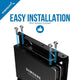 SABRENT Internal Hard Disk Drive Mounting Bracket Kit, 2.5 Inch to 3.5 Inch (BK-HDDH)