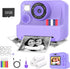 Yosfeng Instant Print Camera for Kids - Christmas Birthday Girls Gifts for Age