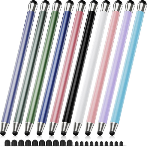 maylofi Stylus Pen for Touchscreen 10Pcs, 2-in-1 High Sensitivity & Precision Stylists pens,