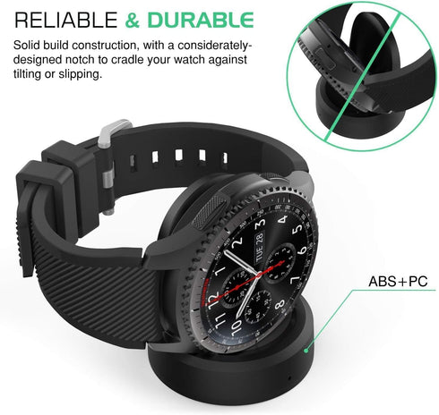 Galaxy Watch Charger 42mm 46mm, Replacement Dock Cradle for Samsung Galaxy Smart Watch SM-R800 SM-R810 SM-R815