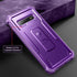 Dexnor Samsung Galaxy S10 Plus Case, Heavy Duty Military Grade Protection with Built-in Screen Protector & Kickstand