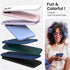 ORNARTO iPhone 14 Case 6.1, Slim Liquid Silicone 3 Layers Full Phone Covered Soft Gel Rubber Protective Cover 6.1 Inch