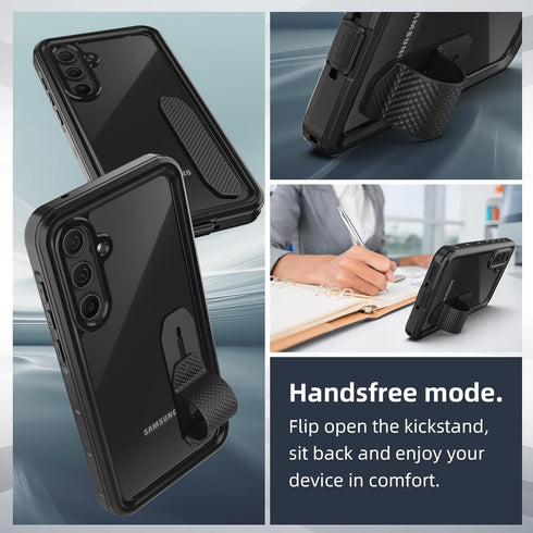 Waterproof Case for Samsung Galaxy A55 5G with Built-in Screen Protector, Rugged Full Body Dustproof Shockproof Drop