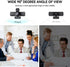 AUSDOM AF640 1080P 90FOV Webcam with Microphone, USB PC Camera Webcam with Privacy Cover, Plug and Play Computer Camera