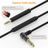 Cubilux 3.5mm to 2.5mm Headphone Cable with MIC Compatible with Bose QuietComfort 45/35/25 Noise Cancelling 700, Sennheiser Momentum 4, JBL Tune 760/750/720BT/710/700/660/600 Live 660/650/500, 4 FT by Cubilux