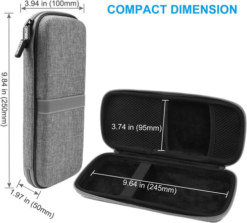 Powerbank Hard Travel Case for RAV Power 26800/20100/20000mAh, Anker Power Core 26800mAh, Miady Charger (Light Grey)