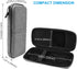 Powerbank Hard Travel Case for RAV Power 26800/20100/20000mAh, Anker Power Core 26800mAh, Miady Charger (Light Grey)