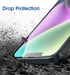 amFilm OneTouch Screen Protector for iPhone 14 Plus & 13 Pro Max 6.7" (2022/2021) - Full Coverage, Easy Install, 2 Pack.