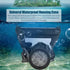DSLR Camera Universal Waterproof Underwater Housing Case, 20-Meter Diving Bag for Canon and Other DSLR Cameras, Black