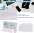 Ultra-Slim Small Bluetooth Keyboard and Mouse Combo, Portable Wireless Keyboard for Android Tablet, iPhone, Windows