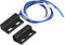 uxcell Wired Door Contact Window Sensor NO NC Surface Mount Magnetic Reed Switch Black