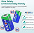 PKCELL 8-Pack CR2 850mAh Lithium Battery for Motion Sensors, CR15h270 3V
