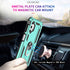 LeYi Samsung Galaxy A32 5G Case, Mint Military-Grade Kickstand Phone Case with 2 Pack Tempered Glass Protector