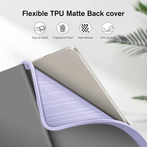 Fintie Keyboard Case for iPad Mini 6 2021 (8.3 Inch), Soft TPU Back Cover with Pencil Holder & Detachable Bluetooth