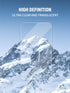FJIASTB 4" M505 MP3 (3 Screen Protector for ZAQE Player, Ultra-Thin Scratch-Resistant Soft Film Pcs, Not Tempered