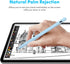 Stylus Pen for iPad 2024-2018 with Faster Charge, Tilt Sensor, Battery Indicators for Apple iPad Pro M4 2024, iPad Air