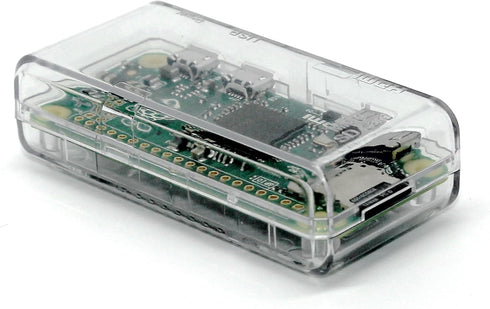 sb components 2 1 SB Premium Clear Case for Raspberry Pi Zero and Raspberry Pi Zero W Open Closed in Access to All
