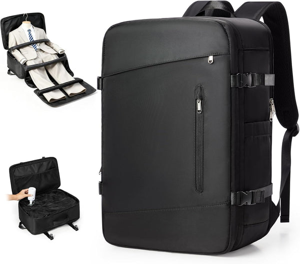 VGCUB Vacuum Backpack Travel with Suit Bag and Air Pump Compression Vacpack Carry