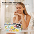 HAOPINSH Wallet Case for iPhone 13/14 with Card Holder, 360° Rotation Ring Kickstand, RFID Blocking Leather for Girls