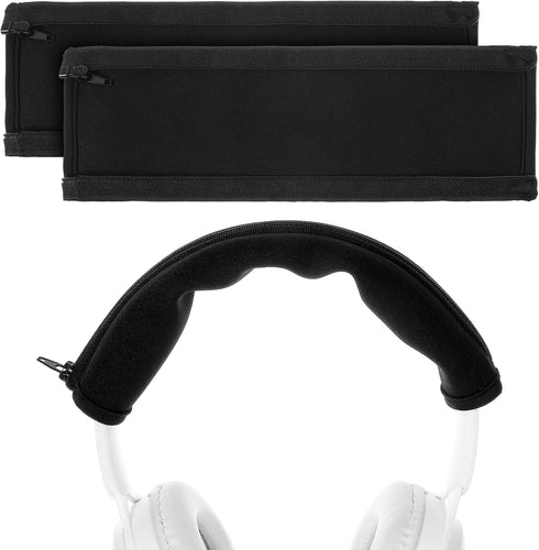 Xinjoduz Xindojuz 2 PCS Headphone Headband Cover, Silicone Soft Headphones Replacement, Dustproof Band