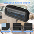 Water Resistant Marine Radio Cover, Boat Stereo Splash Guard Housing, Universal Single DIN Waterproof Case