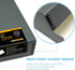 Lineco 8x10 Gray Drop Front Archival Storage Box, Acid-Free, Lignin-Free for Preserving Photos and Documents